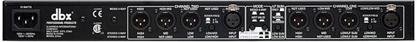 open zoom image for dbx 234XS Crossover (Stereo 2- or 3-Way, Mono 4-Way), New, Rear