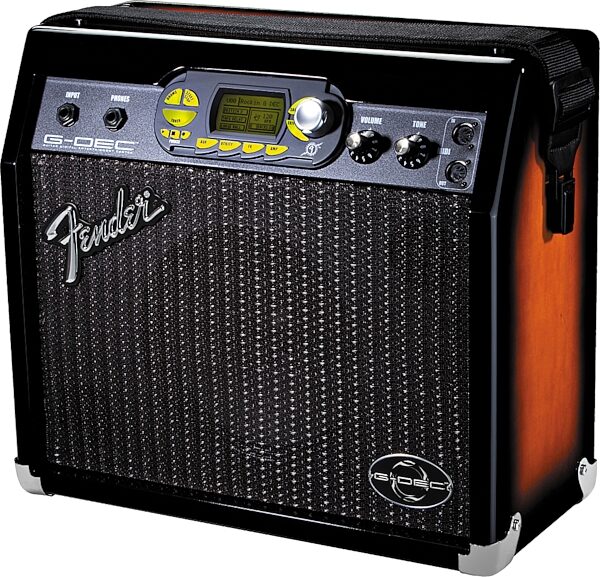 open zoom image for Fender G-DEC EXEC Guitar Digital Entertainment Center Guitar Combo Amplifier (15 Watts, 1x8 in.), Left Angle