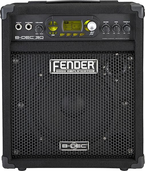 open zoom image for Fender B-DEC 30 Digital Entertainment Center Bass Combo Amplifier (30 Watts, 1x10 in.), Front