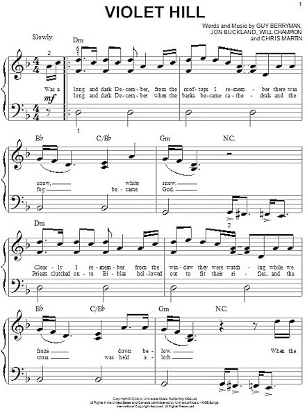open zoom image for Violet Hill - Big Note Piano, New, Main