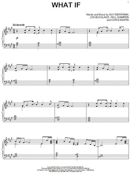 open zoom image for What If - Piano Solo, New, Main