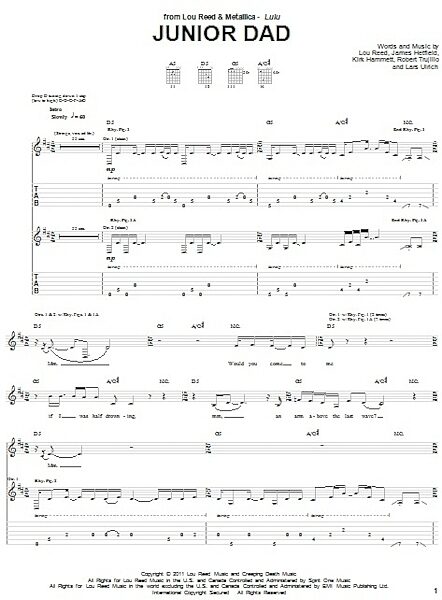 open zoom image for Junior Dad - Guitar TAB, New, Main