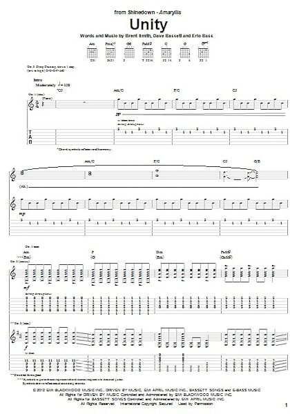 open zoom image for Unity - Guitar TAB, New, Main