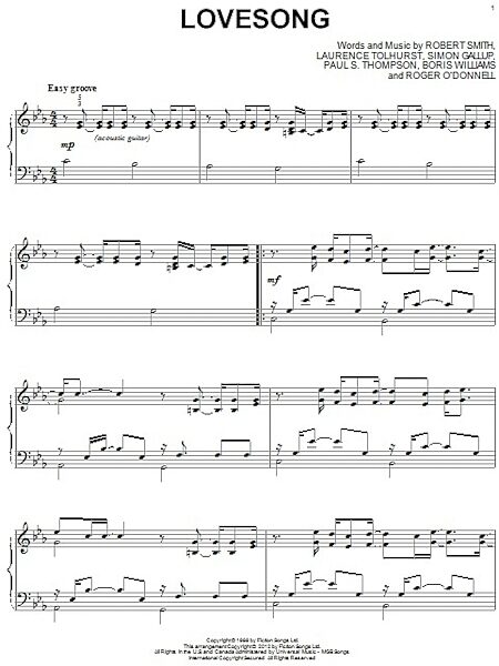 open zoom image for Lovesong - Piano Solo, New, Main