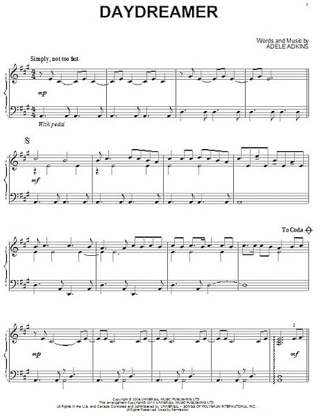 open zoom image for Daydreamer - Piano Solo, New, Main
