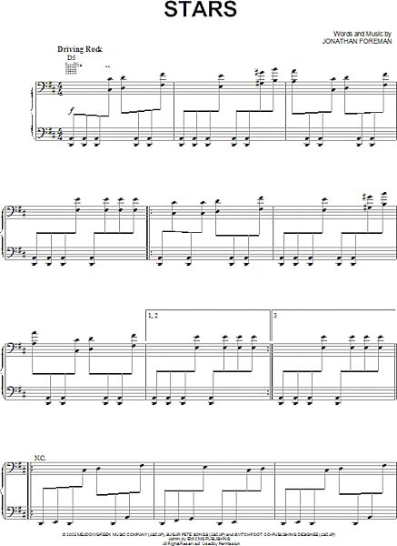 open zoom image for Stars - Piano/Vocal/Guitar, New, Main
