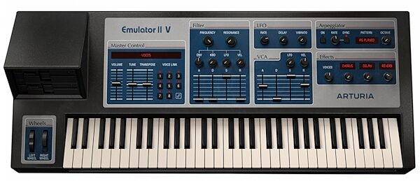 open zoom image for Arturia Emulator II V Software Instrument, Digital Download, Action Position Back