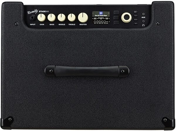 open zoom image for Fender Rumble Stage 800 Bass Combo Amplifier (800 Watts, 2x10"), New, Top