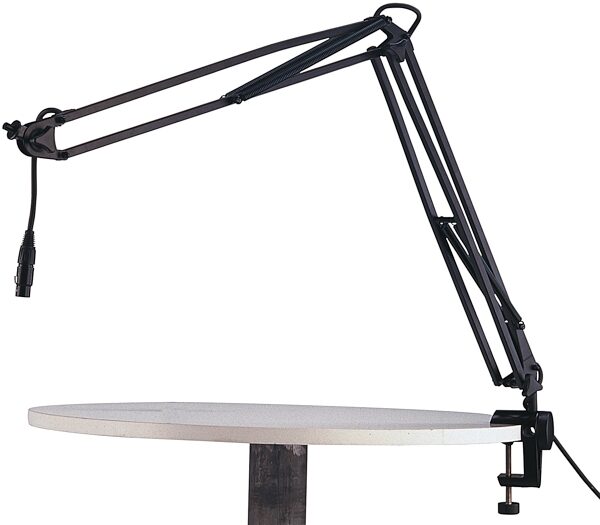 open zoom image for K&M 23850 Broadcast Microphone Desk Arm and Clamp, Main