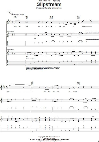 open zoom image for Slipstream - Guitar TAB, New, Main