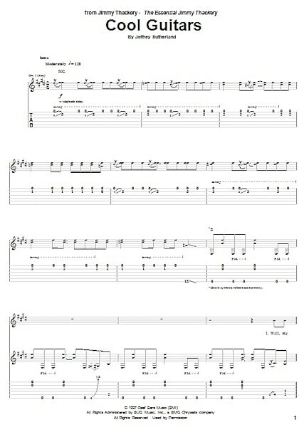 open zoom image for Cool Guitars - Guitar TAB, New, Main