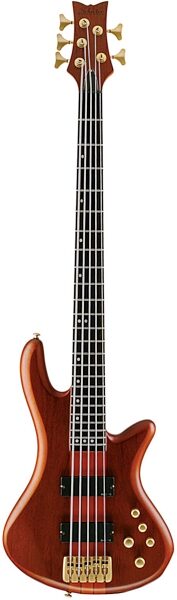 open zoom image for Schecter Stiletto Studio 5 5-String Electric Bass, Honey Satin