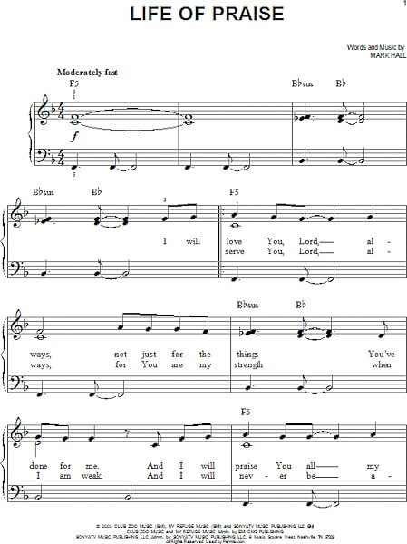 open zoom image for Life Of Praise - Easy Piano, New, Main