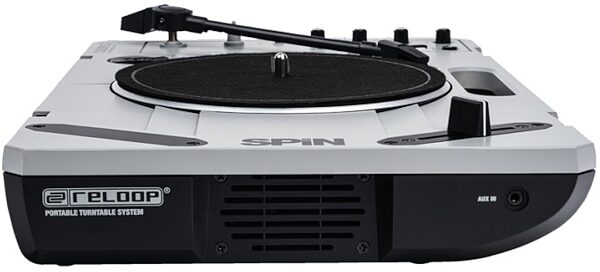 open zoom image for Reloop Spin Portable Belt-Drive Turntable System, New, Action Position Back