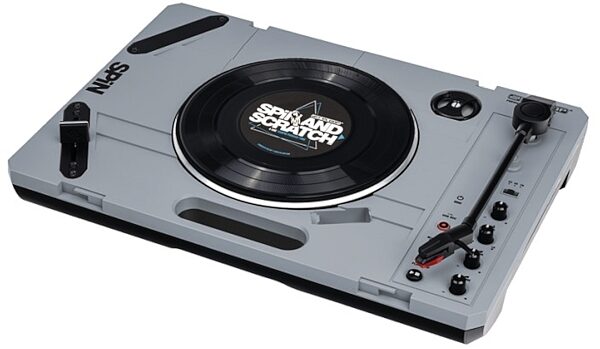 open zoom image for Reloop Spin Portable Belt-Drive Turntable System, New, ve