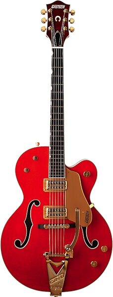 open zoom image for Gretsch G6120 Nashville Electric Guitar (with Case), Orange Stain