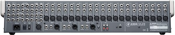 open zoom image for Mackie 2404-VLZ3 24-Channel USB Mixer, Back