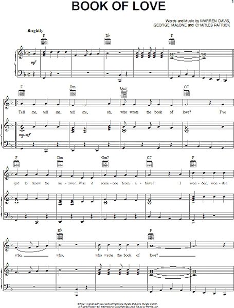 open zoom image for Book Of Love - Piano/Vocal/Guitar, New, Main