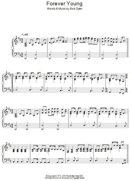 open zoom image for Forever Young - Piano Solo, New, Main