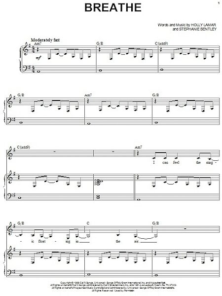 open zoom image for Breathe - Piano Vocal, New, Main