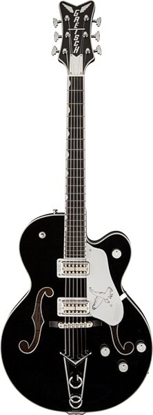open zoom image for Gretsch G6139CB Center-Block Falcon Electric Guitar (with Case), Black