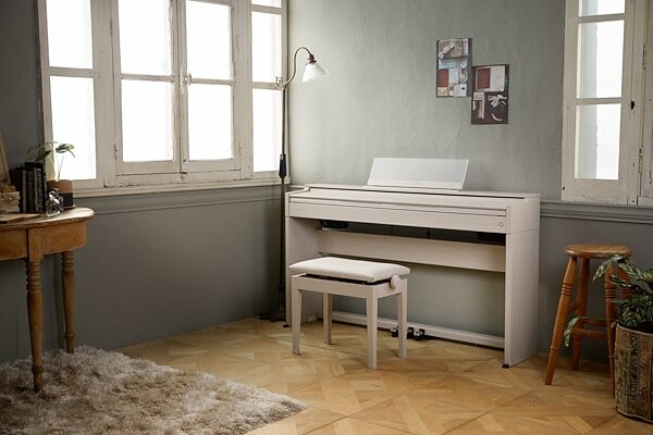 open zoom image for Casio AP-S200 Celviano Digital Piano, Gray Beige, AP-S200GB, Action Position Back