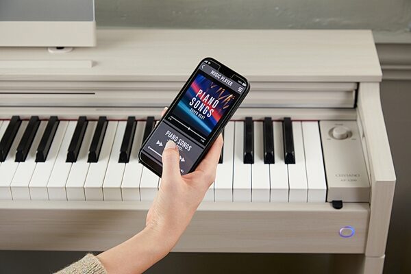 open zoom image for Casio AP-S200 Celviano Digital Piano, Gray Beige, AP-S200GB, Action Position Back