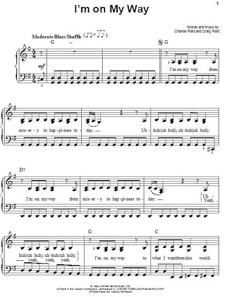 open zoom image for I'm On My Way - Easy Piano, New, Main