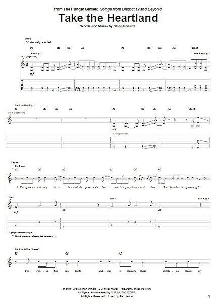 open zoom image for Take The Heartland - Guitar TAB, New, Main