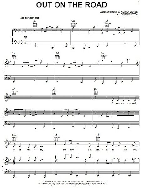 open zoom image for Out On The Road - Piano/Vocal/Guitar, New, Main