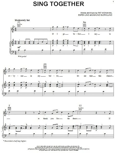 open zoom image for Sing Together - Piano/Vocal/Guitar, New, Main