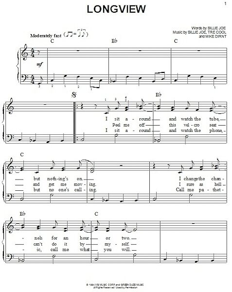 open zoom image for Longview - Easy Piano, New, Main