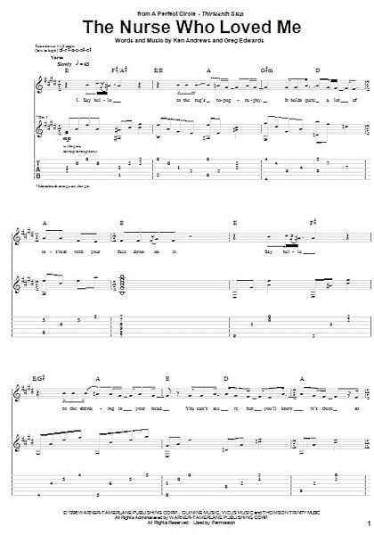 open zoom image for The Nurse Who Loved Me - Guitar TAB, New, Main