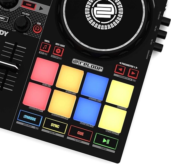 open zoom image for Reloop Ready DJ Controller, Open Box (Very Good), Detail Front