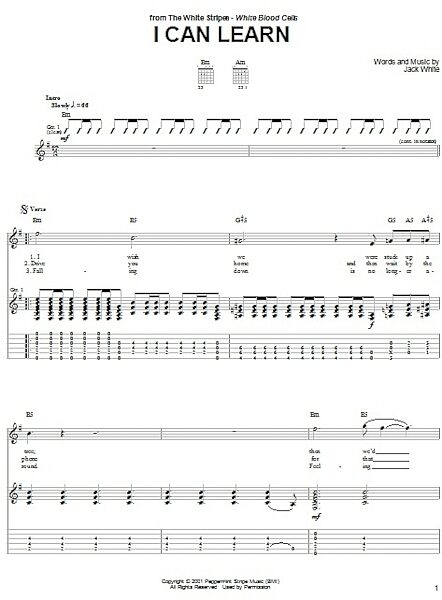 open zoom image for I Can Learn - Guitar TAB, New, Main