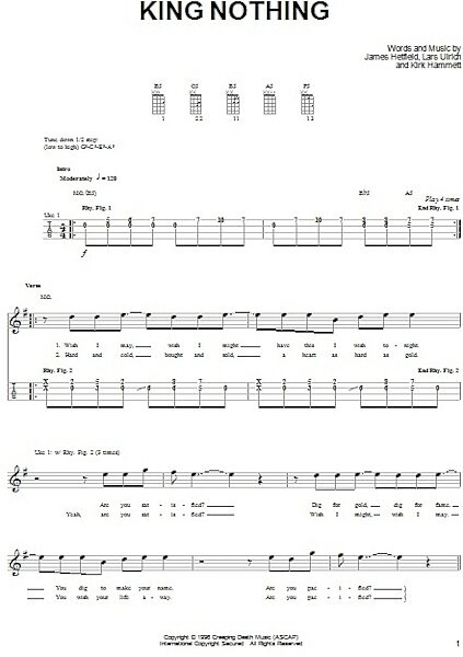 open zoom image for King Nothing - Ukulele, New, Main
