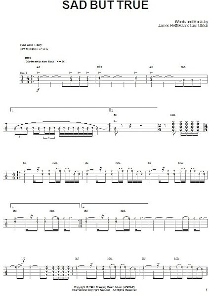 open zoom image for Sad But True - Ukulele, New, Main