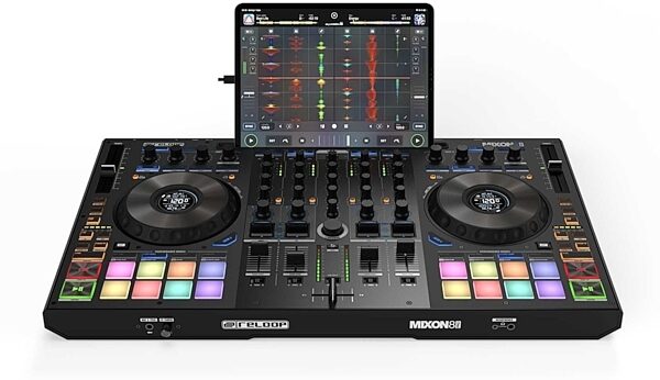 open zoom image for Reloop Mixon 8 Pro DJ Controller, Open Box (Very Good), With Tablet