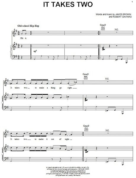 open zoom image for It Takes Two - Piano/Vocal/Guitar, New, Main