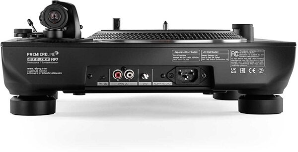 open zoom image for Reloop RP-7 Direct-Drive Turntable, New, Action Position Back