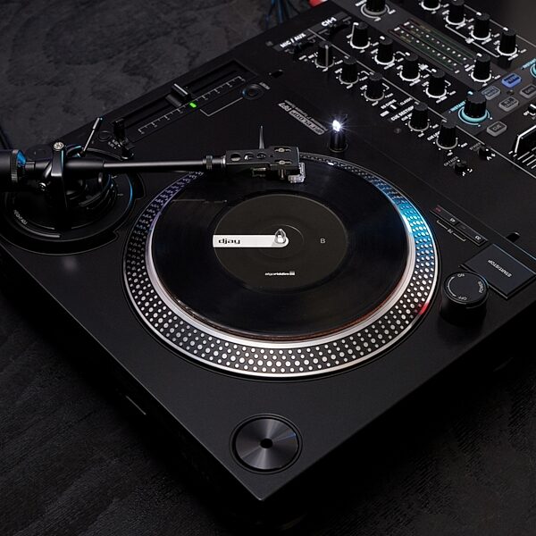 open zoom image for Reloop RP-7 Direct-Drive Turntable, New, Action Position Back