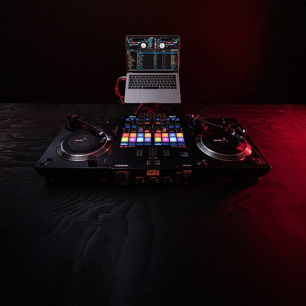 open zoom image for Reloop RP-7 Direct-Drive Turntable, New, Action Position Back