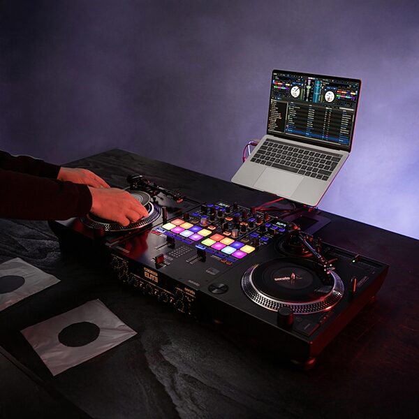 open zoom image for Reloop RP-7 Direct-Drive Turntable, New, Action Position Back