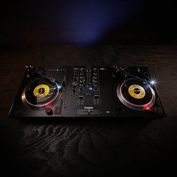 open zoom image for Reloop RP-7 Direct-Drive Turntable, New, Action Position Back