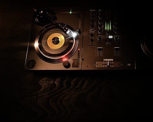 open zoom image for Reloop RP-7 Direct-Drive Turntable, New, Action Position Back