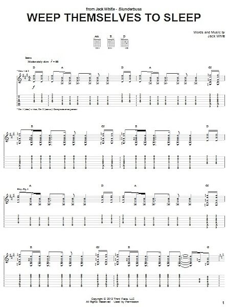 open zoom image for Weep Themselves To Sleep - Guitar TAB, New, Main