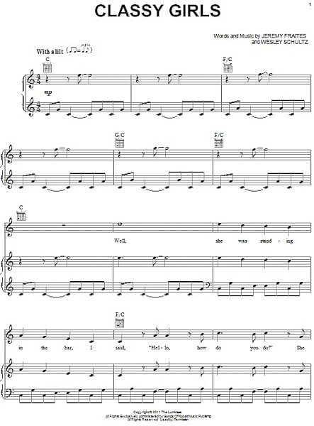 open zoom image for Classy Girls - Piano/Vocal/Guitar, New, Main