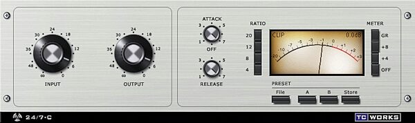 open zoom image for TC Electronic PowerCore Firewire Processor with DSP, 24-7-C Limiting Amplifier