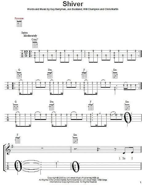 open zoom image for Shiver - Ukulele, New, Main