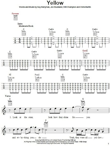 open zoom image for Yellow - Ukulele, New, Main